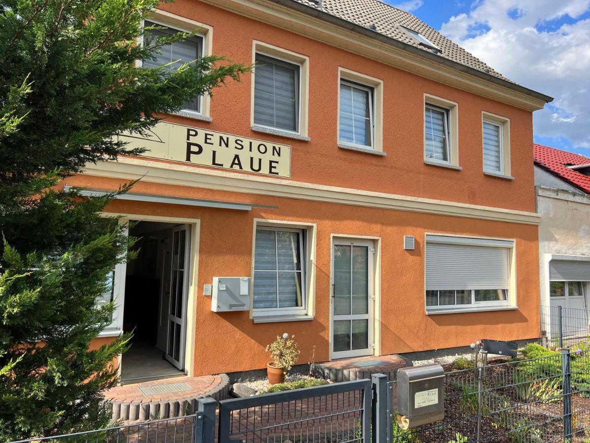 Apart Pension Plaue Brandenburg  ภายนอก รูปภาพ