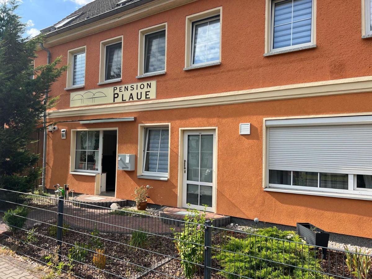 Apart Pension Plaue Brandenburg  ภายนอก รูปภาพ