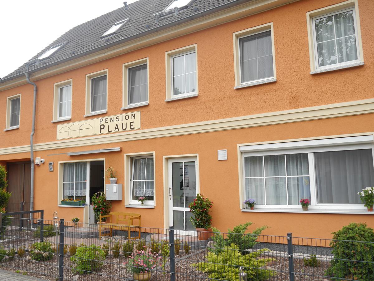 Apart Pension Plaue Brandenburg  ภายนอก รูปภาพ
